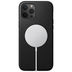 Nomad Rugged Leather Case w/ MagSafe For iPhone 12 Pro Max - Black - Mac Addict