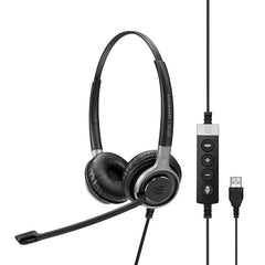 EPOS Sennheiser IMPACT SC 660 USB ML. Premium/Wired/Double-Sided USB Headset Black