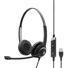 EPOS Sennheiser IMPACT SC 260 USB MS II Wired / Double-Sided USB Headset - Black