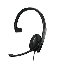 EPOS Sennheiser ADAPT 130T USB-C II Wired On-Ear Single-Sided Headset - Black