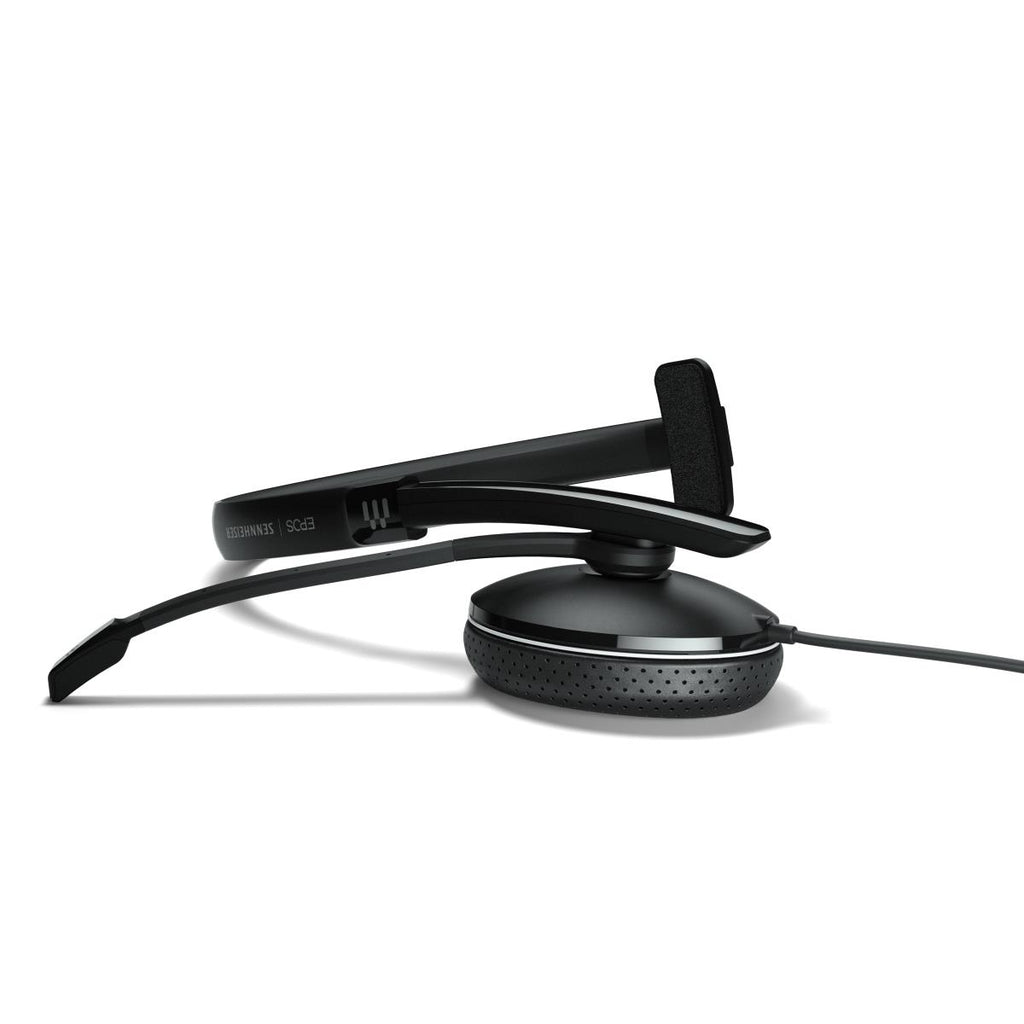 EPOS Sennheiser ADAPT 135 USB II On-Ear Single-Sided USB Headset 3.5mm Jack Black