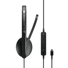 Load image into Gallery viewer, EPOS Sennheiser ADAPT 160 USB-C II On-Ear Double-Sided USB-C Headset - Black