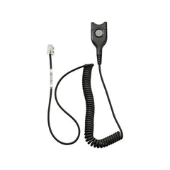 EPOS Sennheiser CSTD 01 Standard Bottom Cable Easy Disconnect to RJ9 - Black