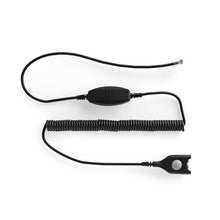 Load image into Gallery viewer, EPOS Sennheiser CXHS 01 High Sensitive Bottom Cable Easy Disconnect to RJ9 Black