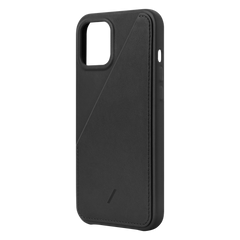 Native Union Clic Card Leather Case For iPhone 12 Pro Max - Black - Mac Addict