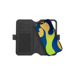 3SixT Neo Wallet Case for iPhone 16 Standard 6.1 - Black