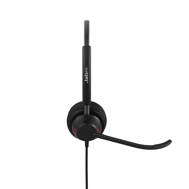 Jabra Engage 40 Inline Link USB-A UC Stereo Headset - Black