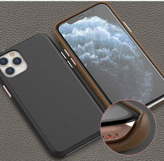 Araree Pellis Leather Case iPhone 11 Black - BONUS Screen Protector!