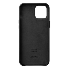 Native Union Clic Card Leather Case For iPhone 12 Pro Max - Black - Mac Addict