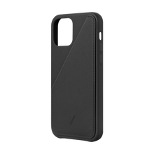 Load image into Gallery viewer, Native Union Clic Card Leather Case For iPhone 12 / 12 Pro - Black - Mac Addict