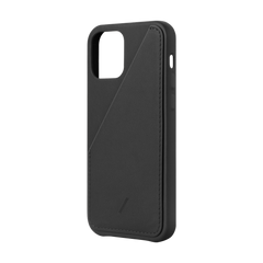 Native Union Clic Card Leather Case For iPhone 12 / 12 Pro - Black - Mac Addict