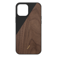 Native Union Clic Wooden Case For iPhone 12 Pro Max - Black - Mac Addict