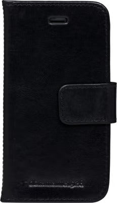 Dbramante1928 Copenhagen Plus Leather Folio Case iPhone SE 1st gen / 5s / 5 Black