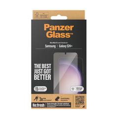 PanzerGlass Ultra Wide Screen Protector S24 Plus 6.7 inch - Clear