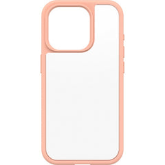 OtterBox React iPhone 15 Pro 6.1 Case Clear/Peach