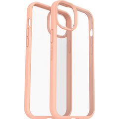 OtterBox React iPhone 15 Plus & 14 Plus 6.7 Case Clear/Peach