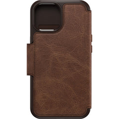 OtterBox Strada MagSafe iPhone 15 Standard 6.1 Case Espresso Brown
