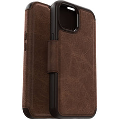 OtterBox Strada MagSafe iPhone 15 Standard 6.1 Case Espresso Brown