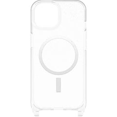 OtterBox React Necklace MagSafe iPhone 15 Standard 6.1 Case Stardust Clear