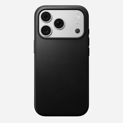 Modern Leather Case for iPhone 18 Pro 6.3 in Black Ecco - Nomad