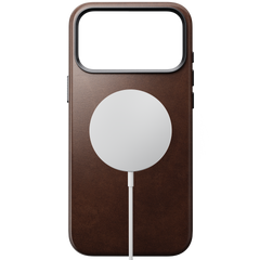 Traditional Horween Leather Case for iPhone 18 Pro Max 6.9 in Rustic Brown Horween - Nomad