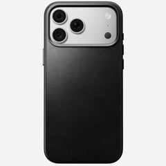 Traditional Horween Leather Case for iPhone 18 Pro Max 6.9 in Black Horween - Nomad