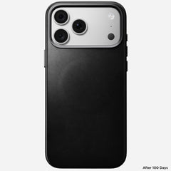 Traditional Horween Leather Case for iPhone 18 Pro Max 6.9 in Black Horween - Nomad