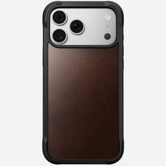 Rugged Horween Leather Case for iPhone 18 Pro Max 6.9 in Rustic Brown Horween - Nomad