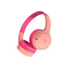 Load image into Gallery viewer, Belkin Soundform Mini Wireless Headphones for Kids - Pink