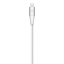 Load image into Gallery viewer, Belkin BoostCharge Braided USB-C to Lightning Cable 2m / 3.3ft - White