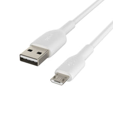 Load image into Gallery viewer, Belkin BoostCharge USB-A to Micro-USB Cable 1m / 3.3ft - White
