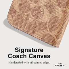 Coach Folio Case Signature for iPhone 16 Pro Max - Tan