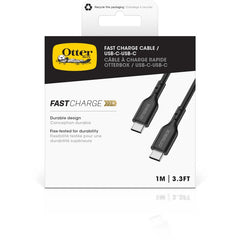 Otterbox Fast Charge Cable USB-C to USB-C 1M - Black