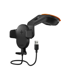 Cygnett Universal Window & Dash Car Mount & Wireless Charger - Black
