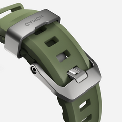 Nomad Rocky Point Band for Apple Watch 42-49 & Ultra 1 - 3 - Forest Green (Natural Hardware)