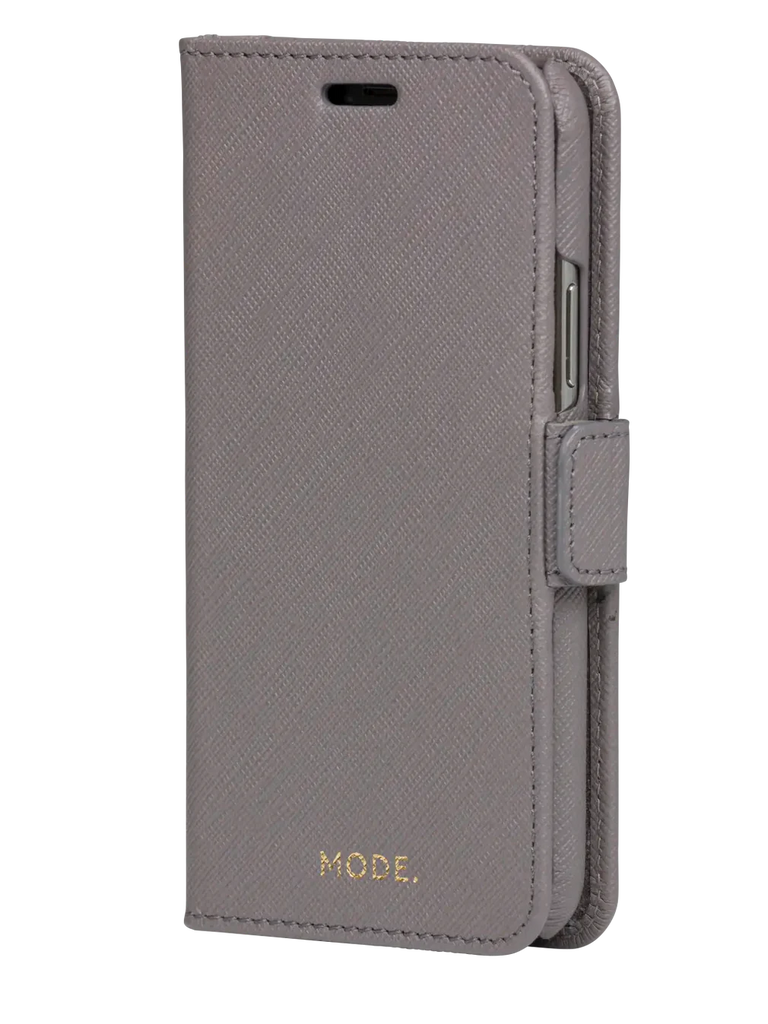 Dbramante1928 New York Leather Folio Case iPhone 11 Pro / X / XS - Shadow Grey