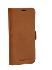 Dbramante1928 Lynge Leather Folio Case iPhone SE 3rd / 2nd / 8 / 7 Tan - BONUS Screen Protector