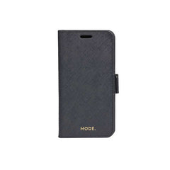 Dbramante1928 Milano Saffiano Leather Folio Case iPhone 11 Pro / X / XS - Night Black (BONUS Screen Protector!!)