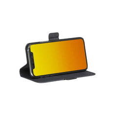 Dbramante1928 Milano Saffiano Leather Folio Case iPhone 11 Pro / X / XS - Night Black (BONUS Screen Protector!!)