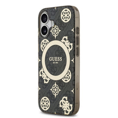 guess case for iphone 17 standard black back design