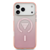 guess case for iphone 17 pro max pink side profile