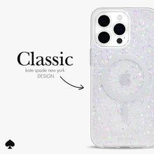 Load image into Gallery viewer, Kate Spade New York Chunky Glitter Case for iPhone 15 Pro Max