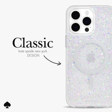 Load image into Gallery viewer, Kate Spade New York Chunky Glitter Case for iPhone 15 Pro