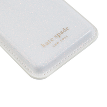 Load image into Gallery viewer, Kate Spade New York MagSafe Card Holder - White Glitter