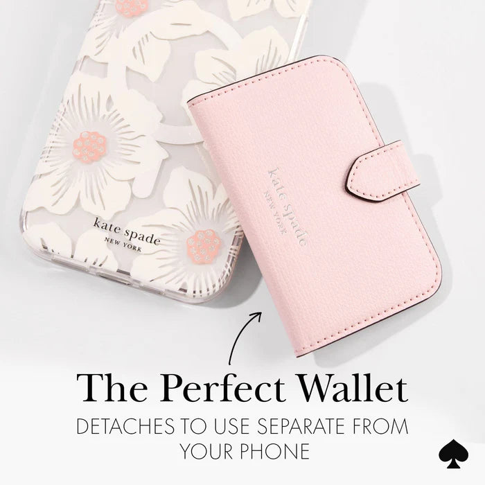 Kate Spade Morgan Magnetic Wallet for MagSafe - Chalk Pink