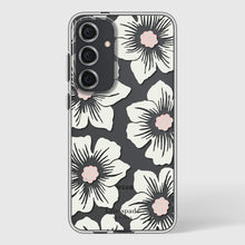 Load image into Gallery viewer, Kate Spade Clear Case Samsung S24 Standard 6.2 inch - Hollyhock