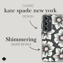 Load image into Gallery viewer, Kate Spade Clear Case Samsung S24 Plus 6.7 inch - Hollyhock