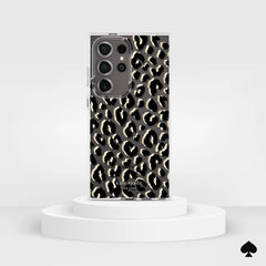 Kate Spade Clear Case Samsung S24 Ultra 6.8 inch - City Leopard