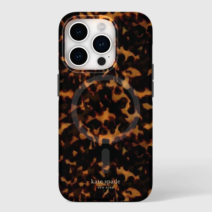 Kate Spade New York MagSafe Case iPhone 15 Pro 6.1" - Tortoise