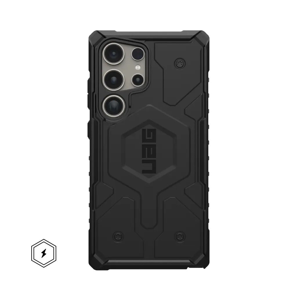 UAG Pathfinder Magsafe Rugged Case Samsung S24 Ultra 5G 6.8 - Black